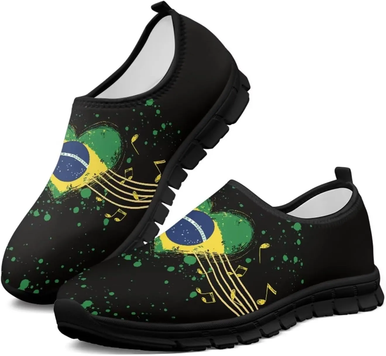 Women's Loafers Slip On Slip Shoe Casual Walking Shoes Non Slip Work Shoes Mesh Athletic Sneakers