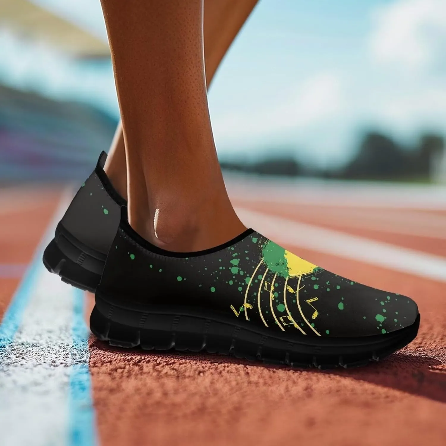 Women's Loafers Slip On Slip Shoe Casual Walking Shoes Non Slip Work Shoes Mesh Athletic Sneakers