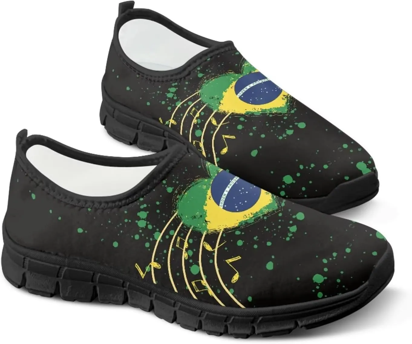 Women's Loafers Slip On Slip Shoe Casual Walking Shoes Non Slip Work Shoes Mesh Athletic Sneakers