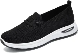 Women's Orthopedic Mesh Walking Shoes Athletic Sport Running Sneakers Slip-on Cozy Breathable