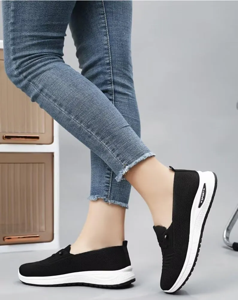 Women's Orthopedic Mesh Walking Shoes Athletic Sport Running Sneakers Slip-on Cozy Breathable