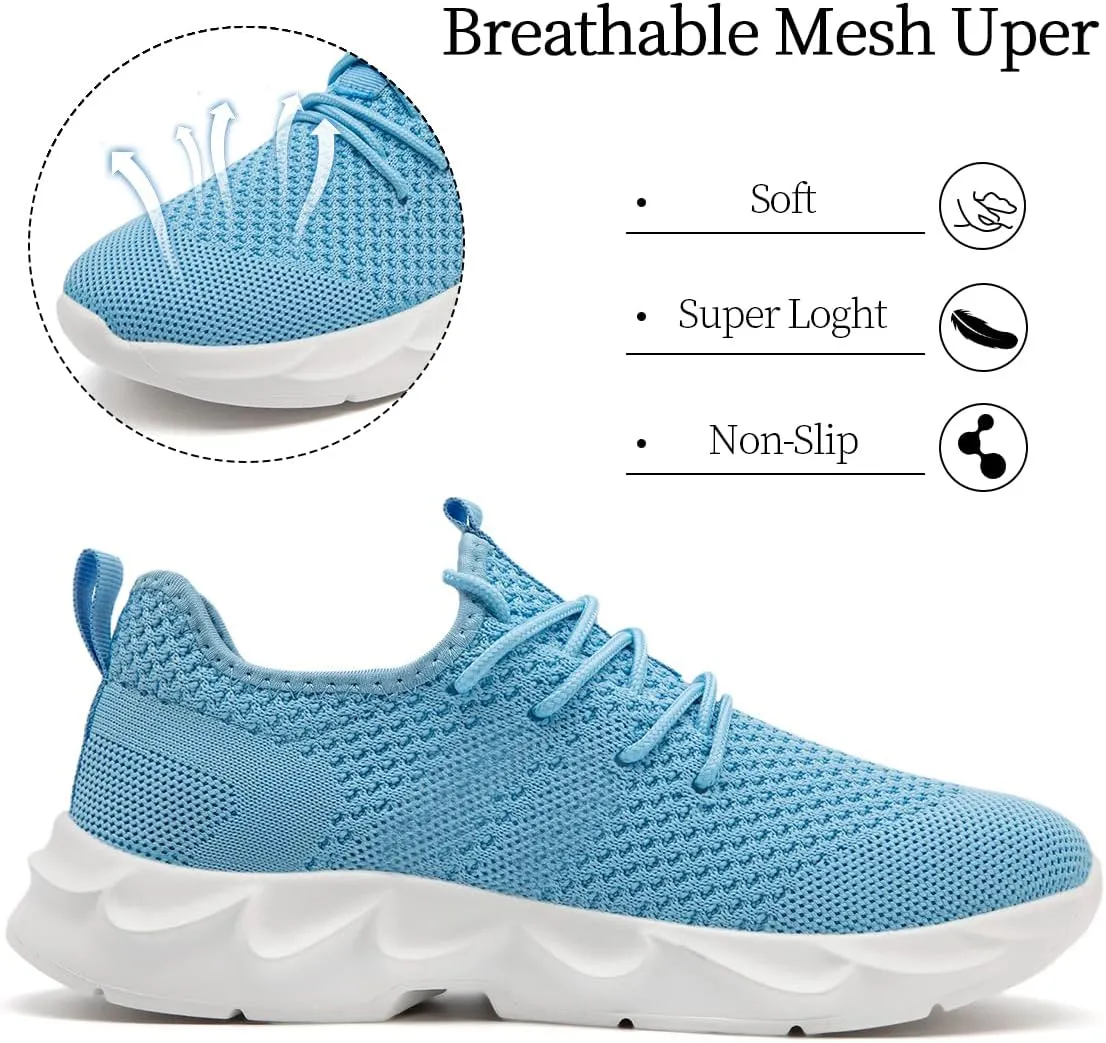 Women's Running Shoes Breathable Casual Athletic Sneakers Lightweight Comfortable Slip On Gym Walking Tennis Fashion Casual Shoes Sports Shoes