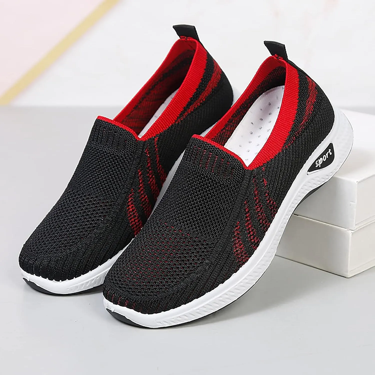 Women's Running Shoes Ultra Lightweight Breathable Walking Shoes Non Slip Athletic Sneakers Mesh Workout Casual Sports Shoes
