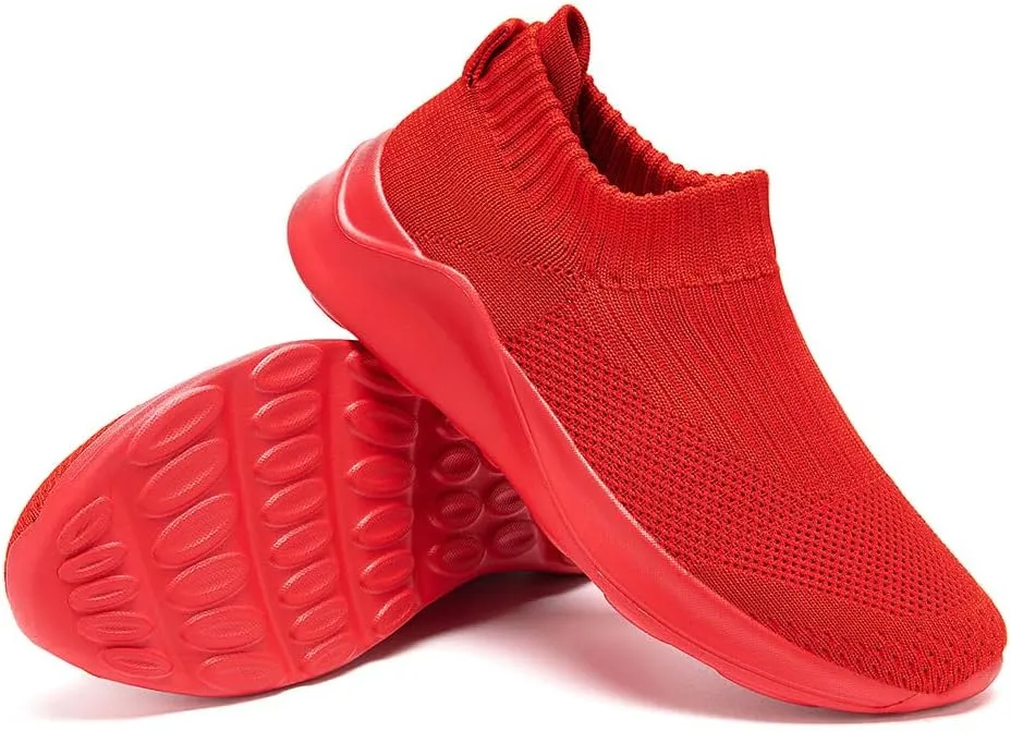 Womens Slip On Running Tennis Walking Shoes Women’s Fashion Sneakers Hiking Work Nurse Gym Casual Athletic Comfortable Shoes for Women Travel Fitness Mesh Lightweight