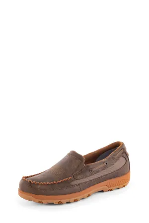 Womens Slip On Stitch Cell Stretch Mocs TCWXC0024