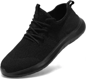 Women's Slip On Walking Shoes Non Slip Running Tennis Shoes Lightweight Breathable Athletic Gym Workout Cross Training Sneakers
