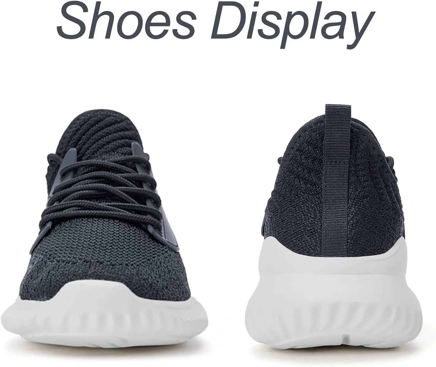 Womens Walking Shoes - Slip On Tennis Running Shoes Memory Foam Lightweight Work Sneakers for Indoor Outdoor Gym