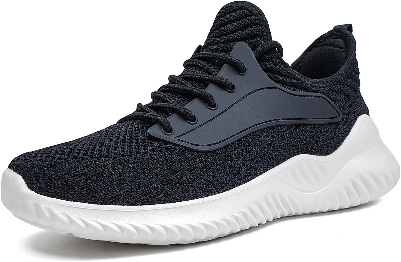 Womens Walking Shoes - Slip On Tennis Running Shoes Memory Foam Lightweight Work Sneakers for Indoor Outdoor Gym