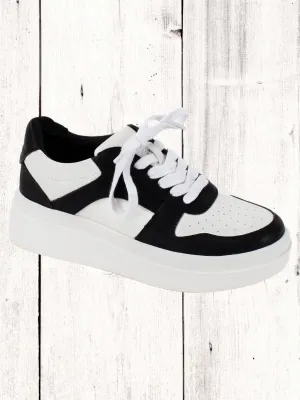 Yellow Box Emma Flatform Sneaker
