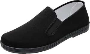 YunPeng Kung Fu Shoes Unisex Tai Chi Martial Art Karate Slip-on Chinese Traditional Old Beijing Shoes for Men Women Rubber Sole