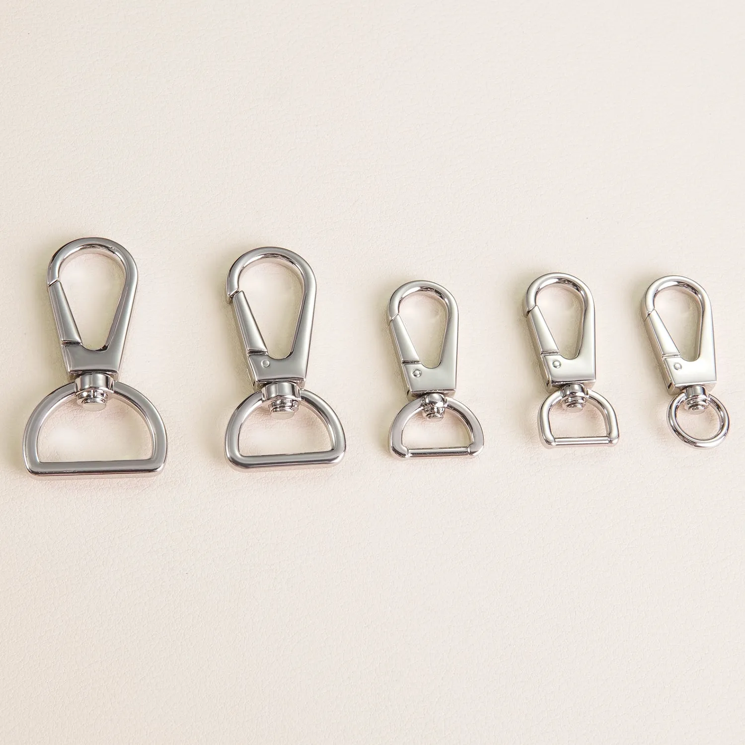 Zinc alloy flat hook buckle